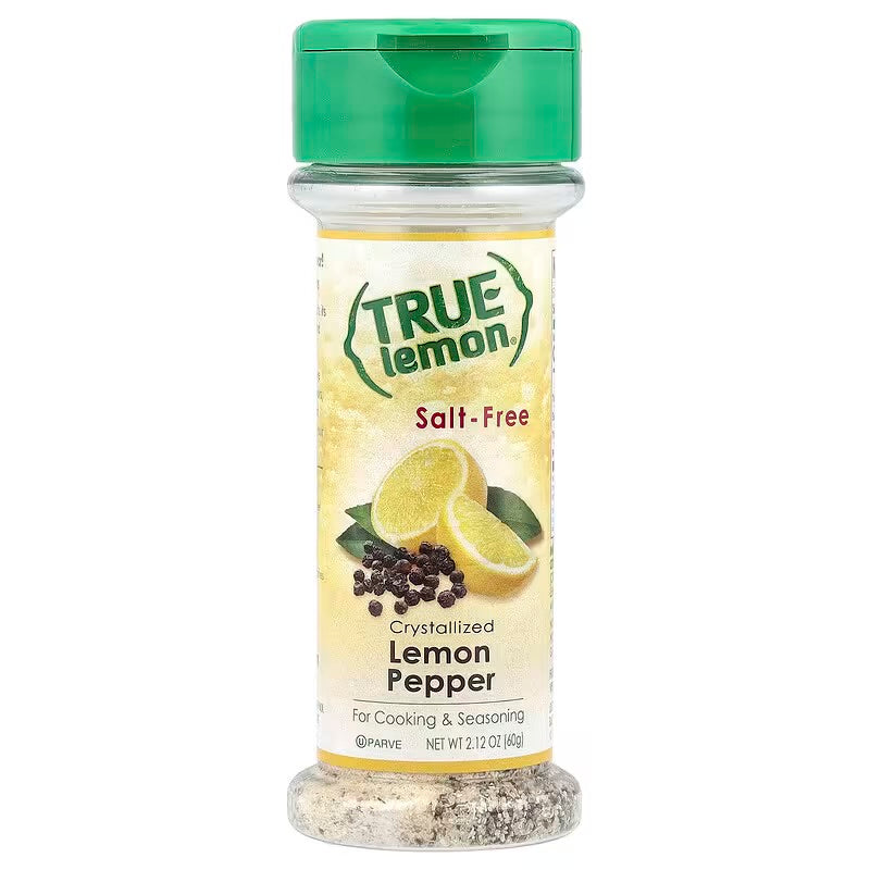 True Lemon®, Crystallized Lemon Pepper, 2.12 oz (60 g)