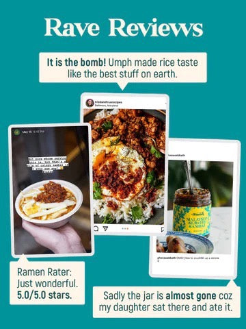 Homiah Sambal Chili Crunch Seaweed 170g