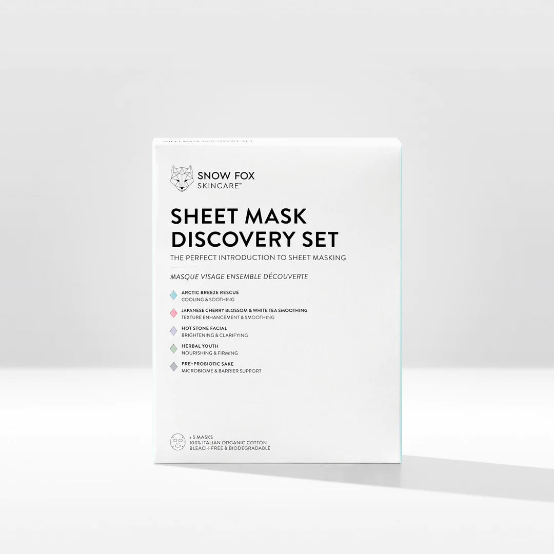 Snow Fox Sheet Mask Discovery Set