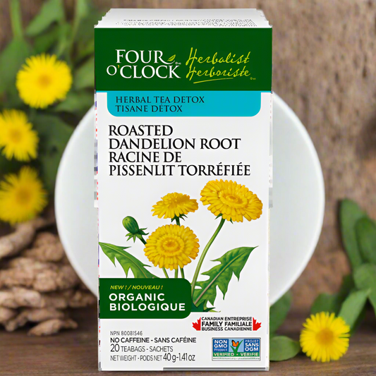 Four O'Clock - Herbal Tea, Roasted Dandelion Root, 20 bags