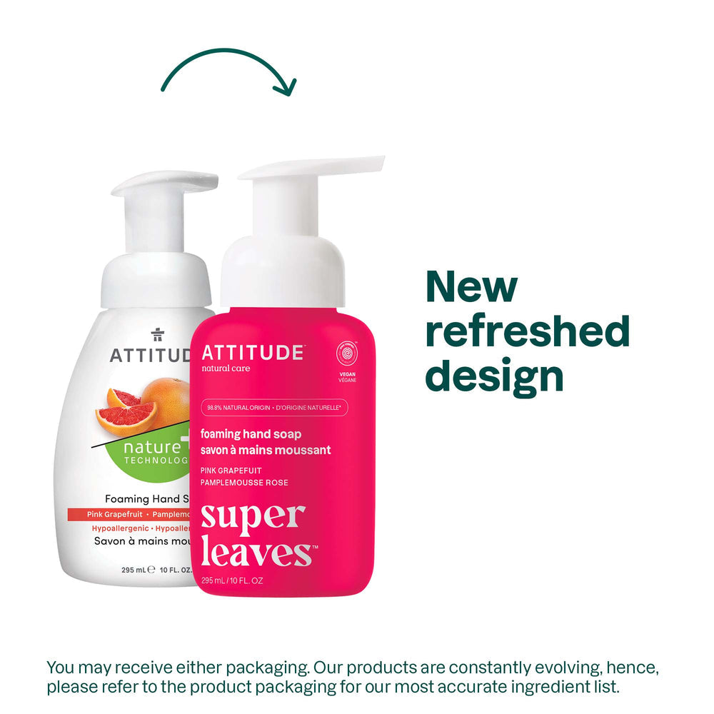 Attitude Foaming Hand Soap Pink grapefruit 295 ML