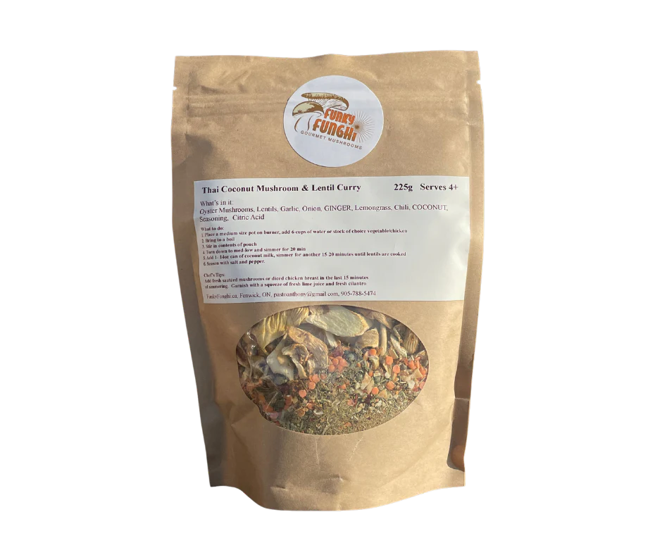Funky Funghi Thai Soup Mix with Mushrooms & Lentils 225g