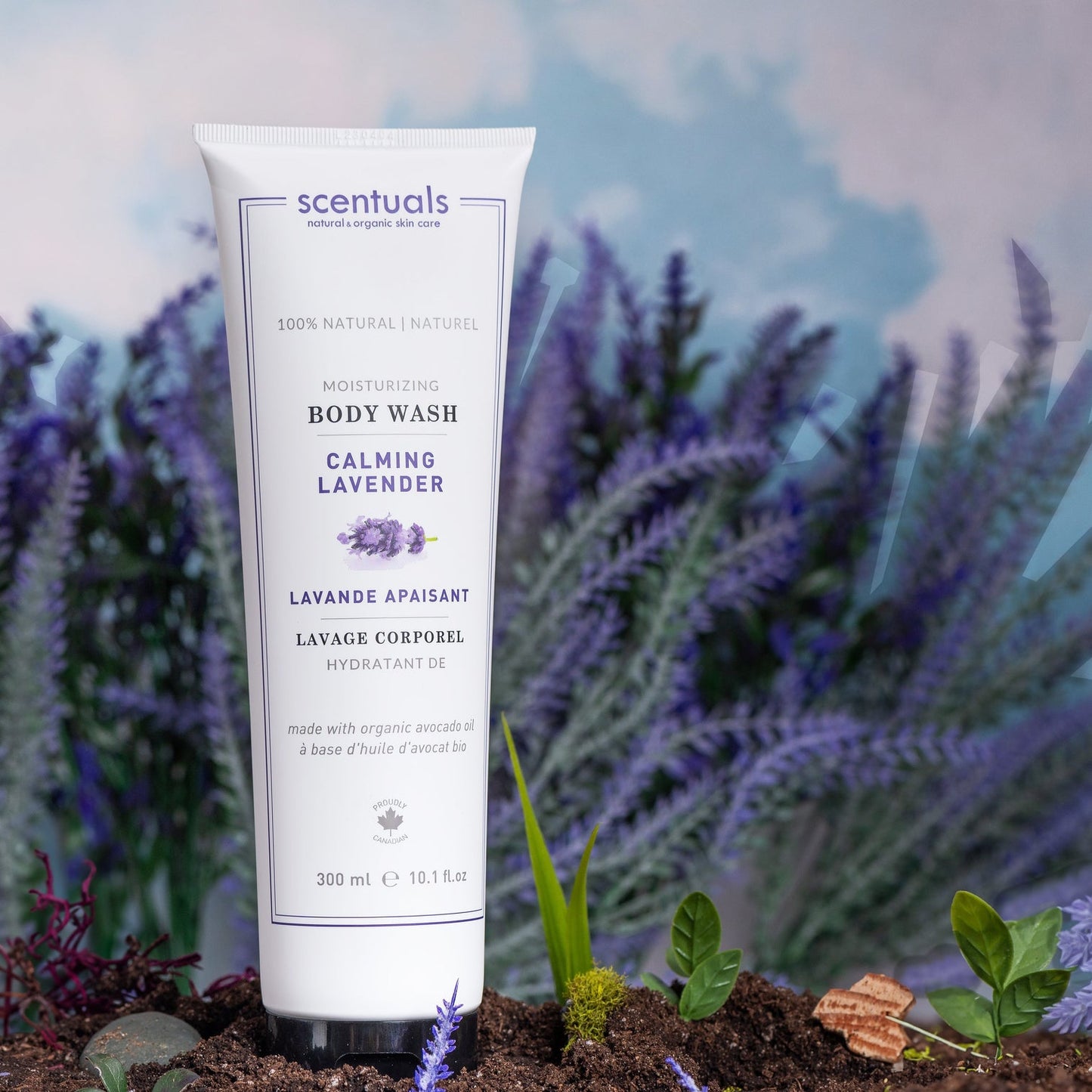 Scentuals Calming Lavender Body Wash (300ml / 10.1fl.oz)