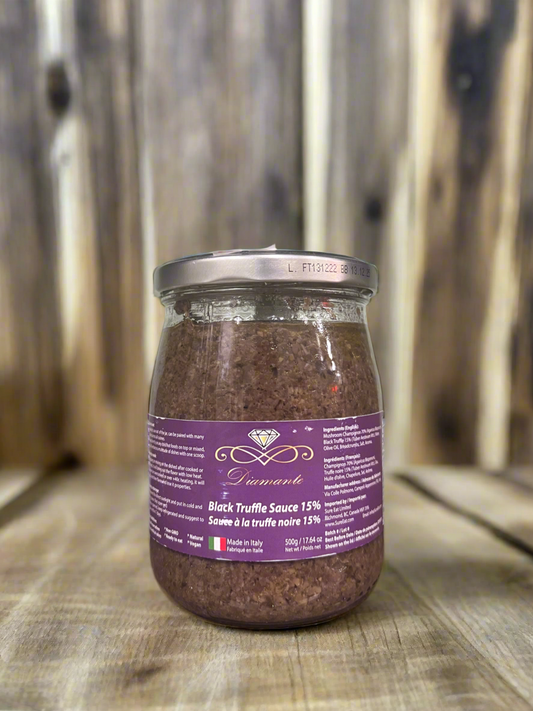 Diamante Italy black truffle sauce 15% 500g