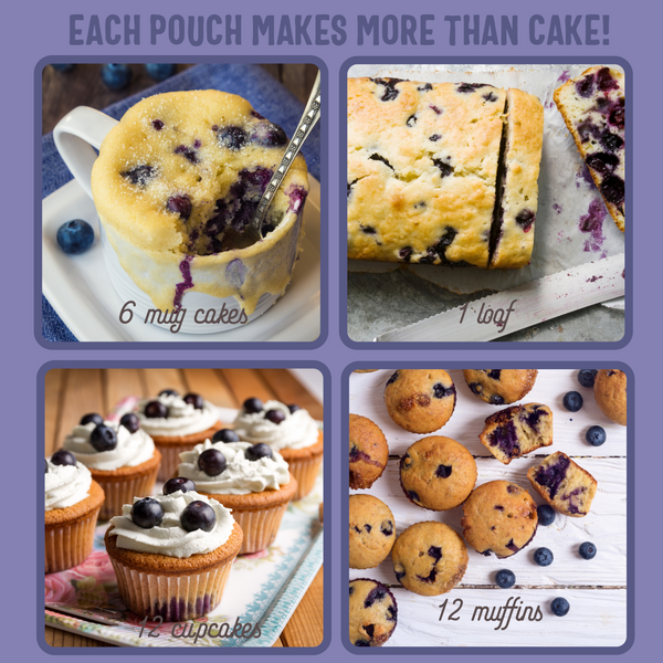 Sweet Logic Blueberry Baking Mix