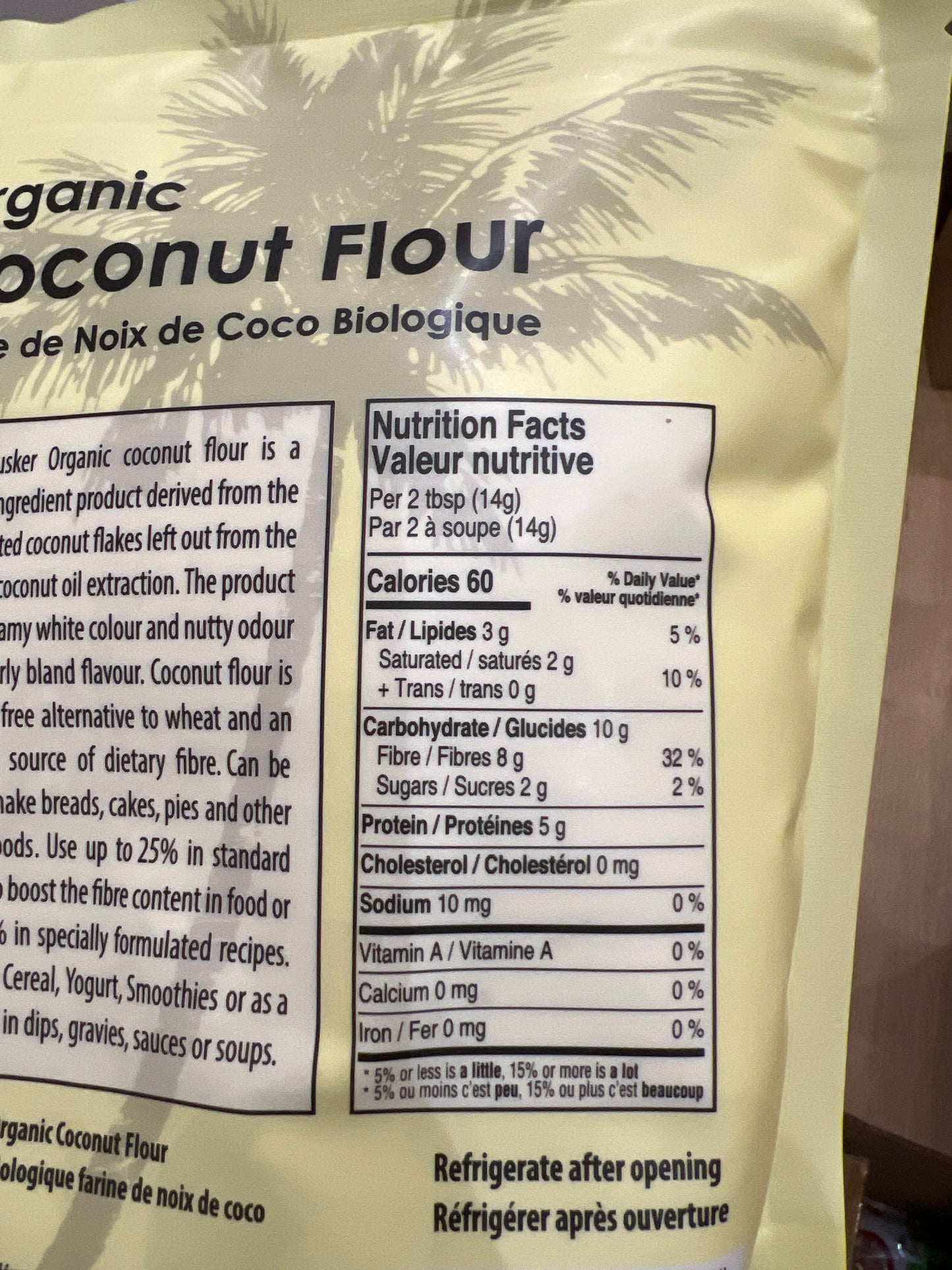 Wild Tusker Organic Coconut Flour 500g