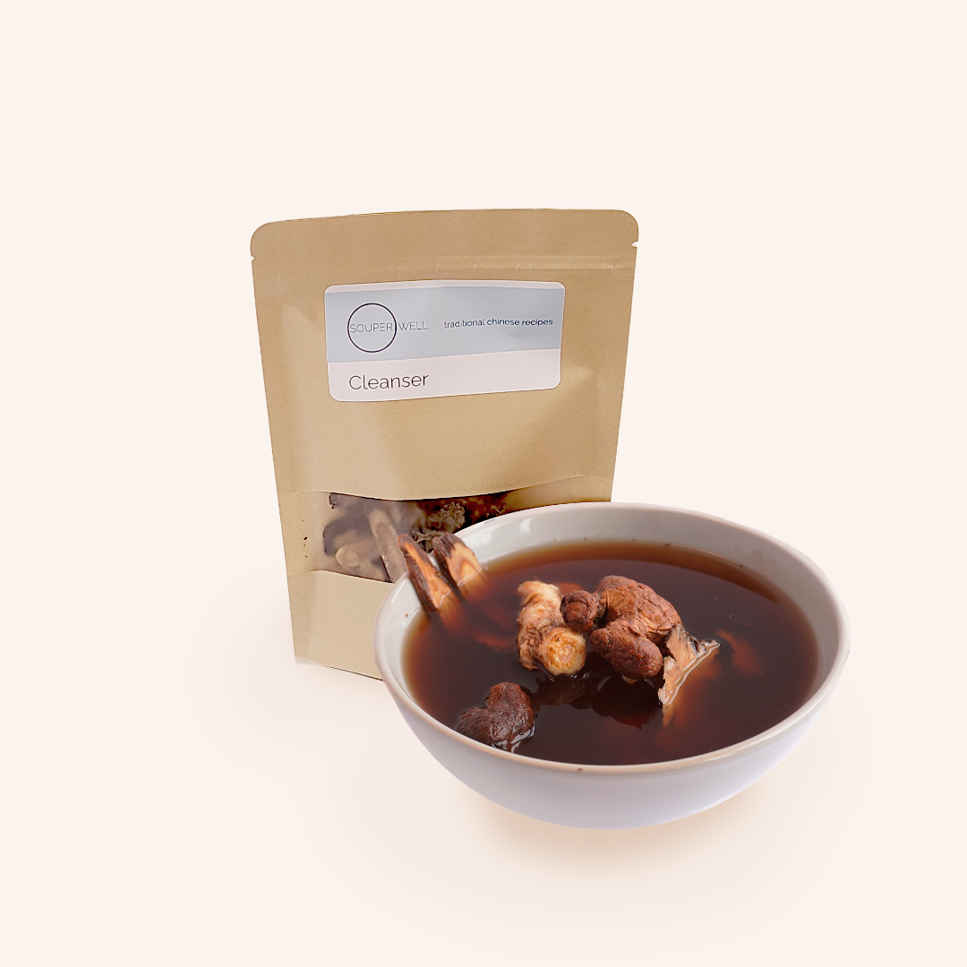 Souperwell Cleanser - Sheng Hua Postpartum Tonic Soup (1 Large Pack Dry Herbal Soup)
