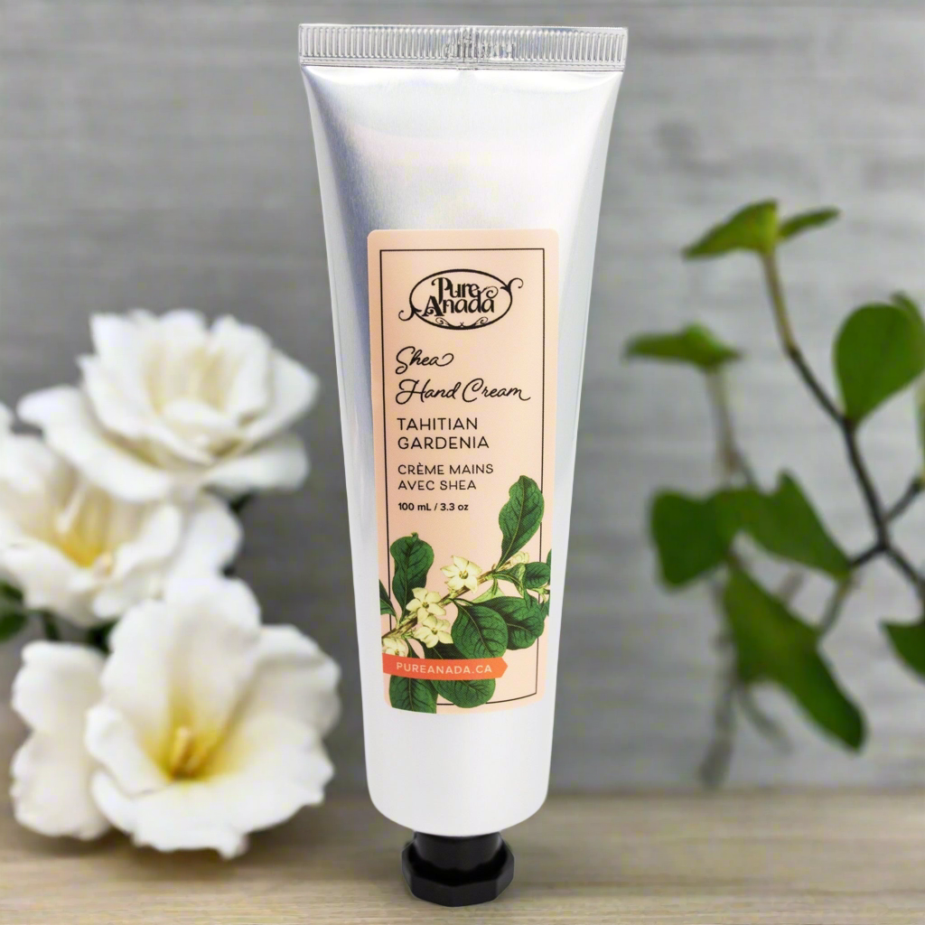 PURE ANADA Shea Hand Cream - Tahitian Gardenia