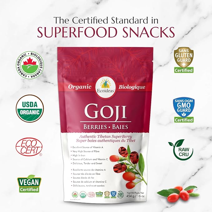 Ecoideas Tibetan Goji Berries 454g