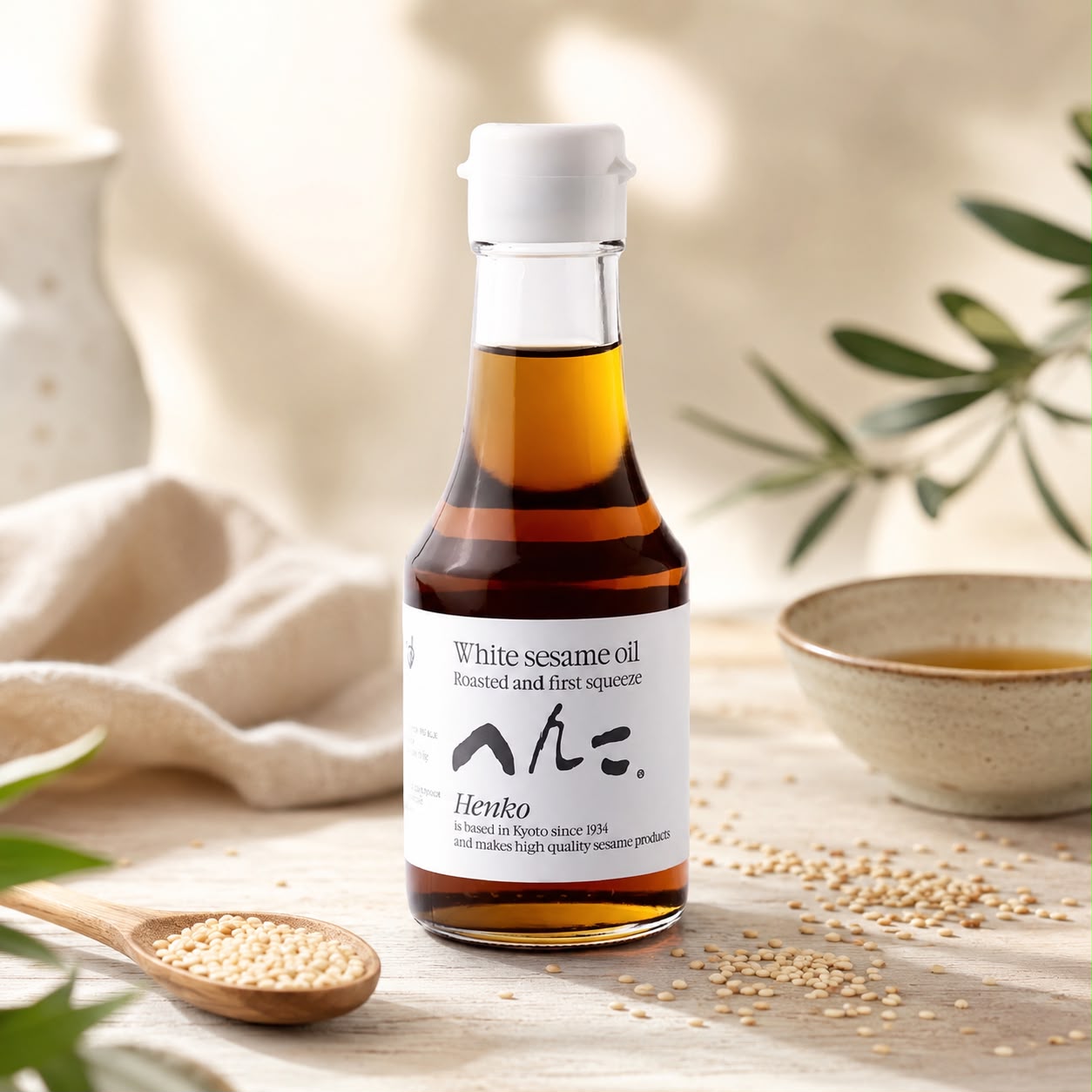 Goma Abura | Roasted White Sesame Oil: 140 g