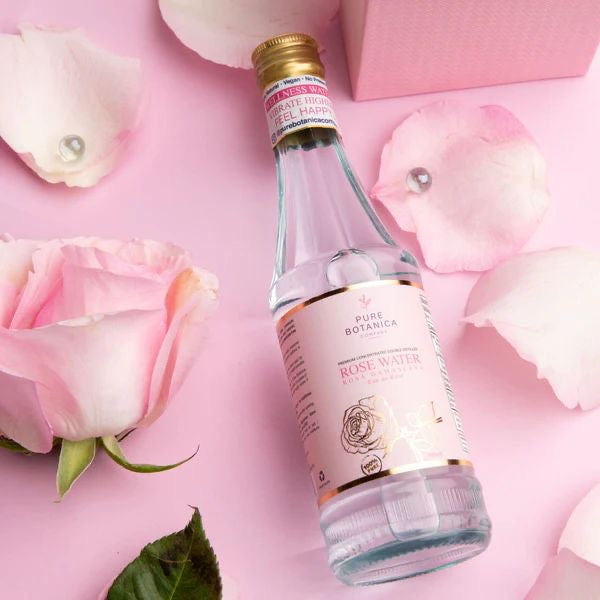Pure Botanica Anti-Anxiety + Mood Booster (Extra-Strength): Organic Premium Concentrated Rose Water Distillate - 300ml