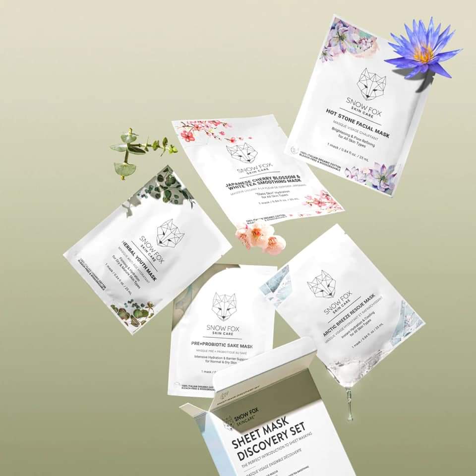 Snow Fox Sheet Mask Discovery Set