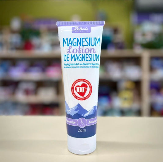 Bolton's Natural Magnesium Lotion with Lavender 250ml