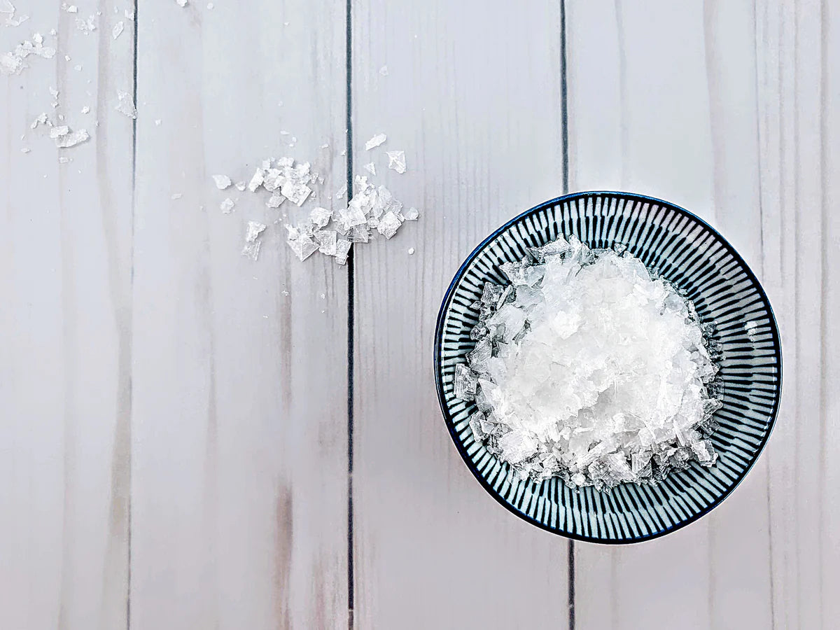 VANCOUVER ISLAND SEA SALT
FLAKE SEA SALT (250G)