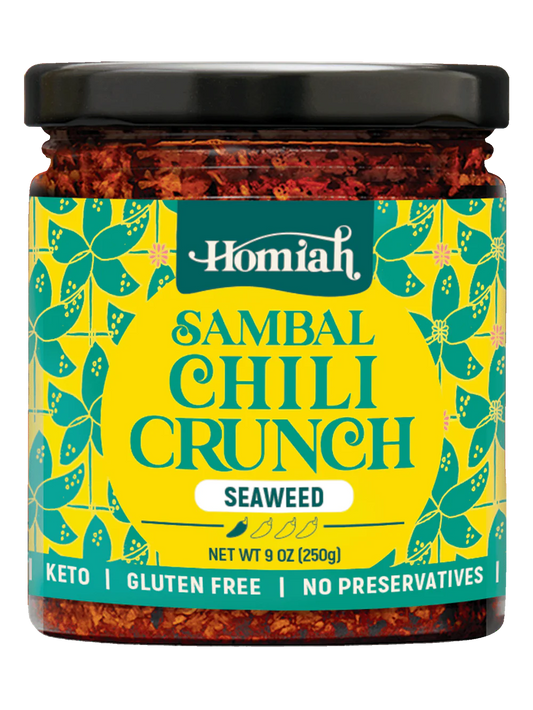 Homiah Sambal Chili Crunch Seaweed 170g