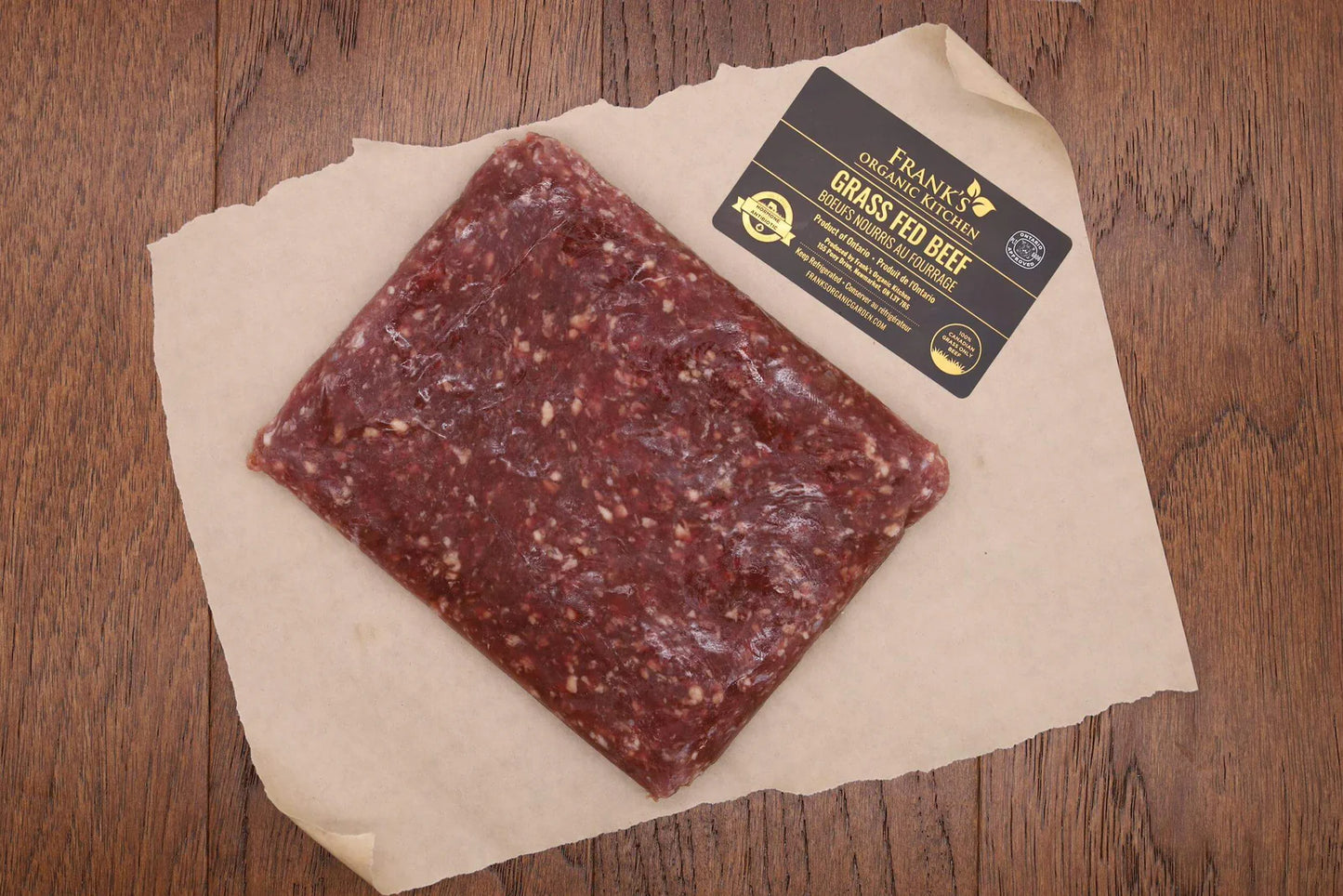 FRANK’S ORGANIC LEAN GROUND BEEF 1LB