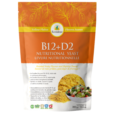 Ecoideas Nutritional Yeast B12+D2 300 g