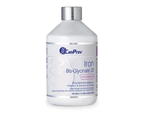 CanPrev Iron Bis-Glycinate 20 Women 500mL