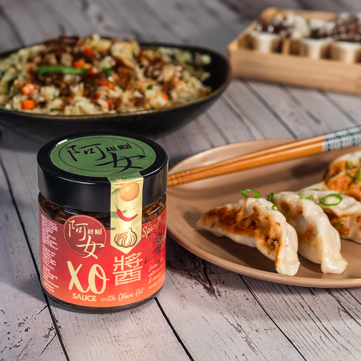AH NUI ASIAN FOODS
XO Sauce - Extra Spicy