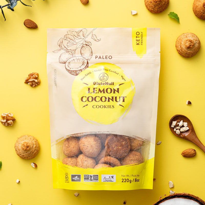 GluteNull Keto Lemon Coconut Cookies
220 g