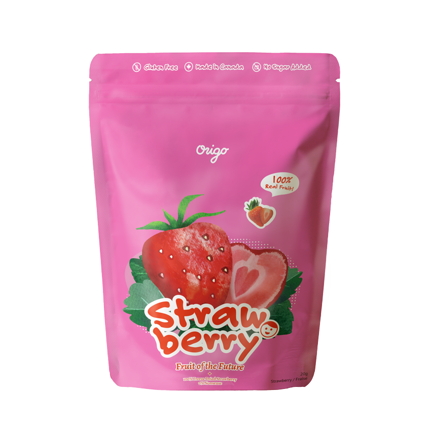 Origo Freeze Dried Strawberry - 20g