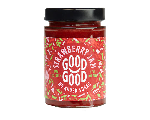 Good Good Sweet Jam Keto Friendly Strawberry 330g