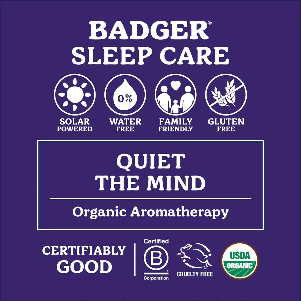 Badger Organic Sleep Balm Lavender & Bergamot 56g