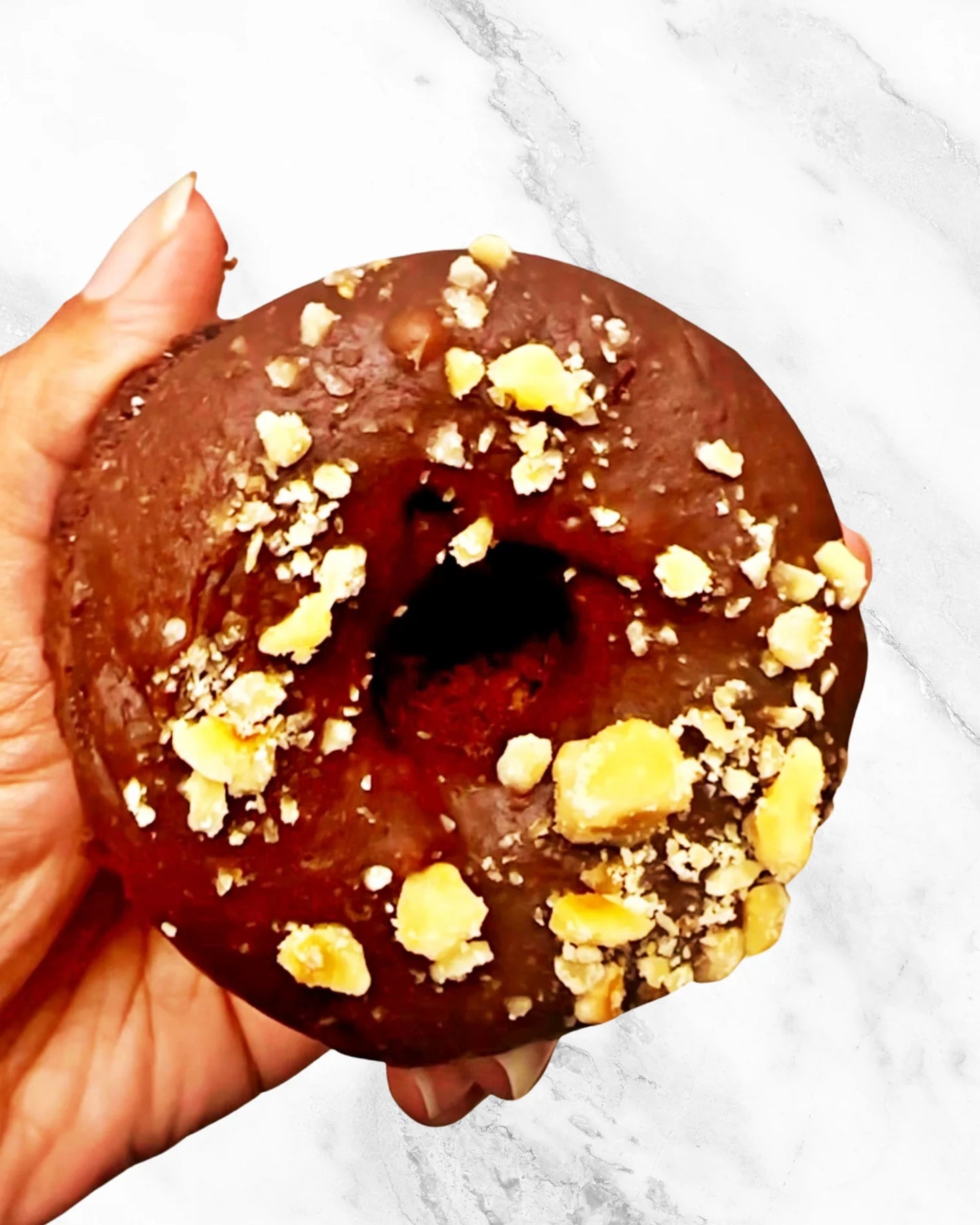 K Kitchen Keto Chocolate Hazelnut Doughnuts