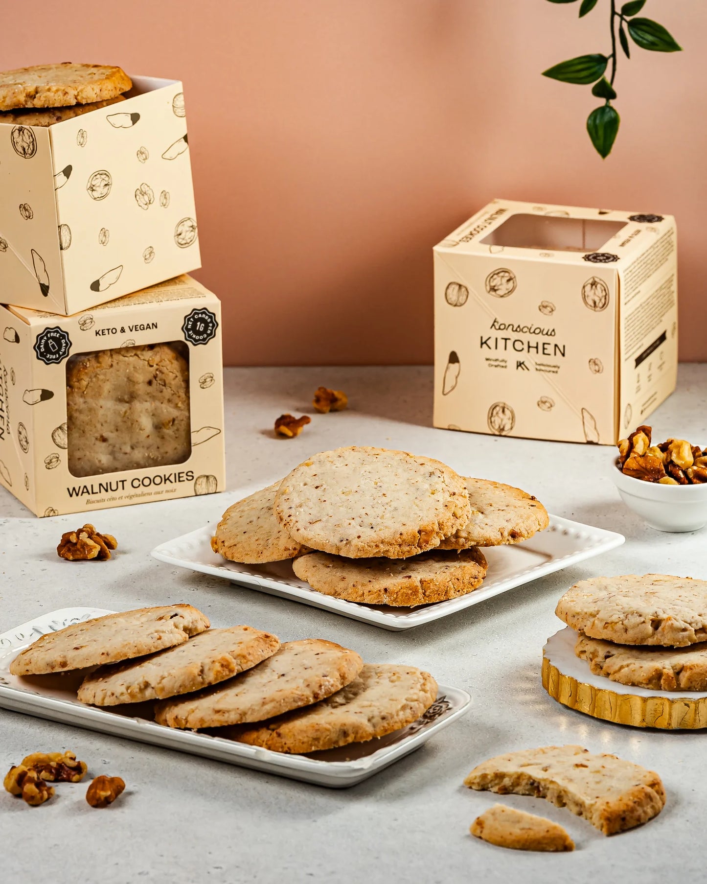 K Kitchen Keto Walnut Cookies Pack of 5