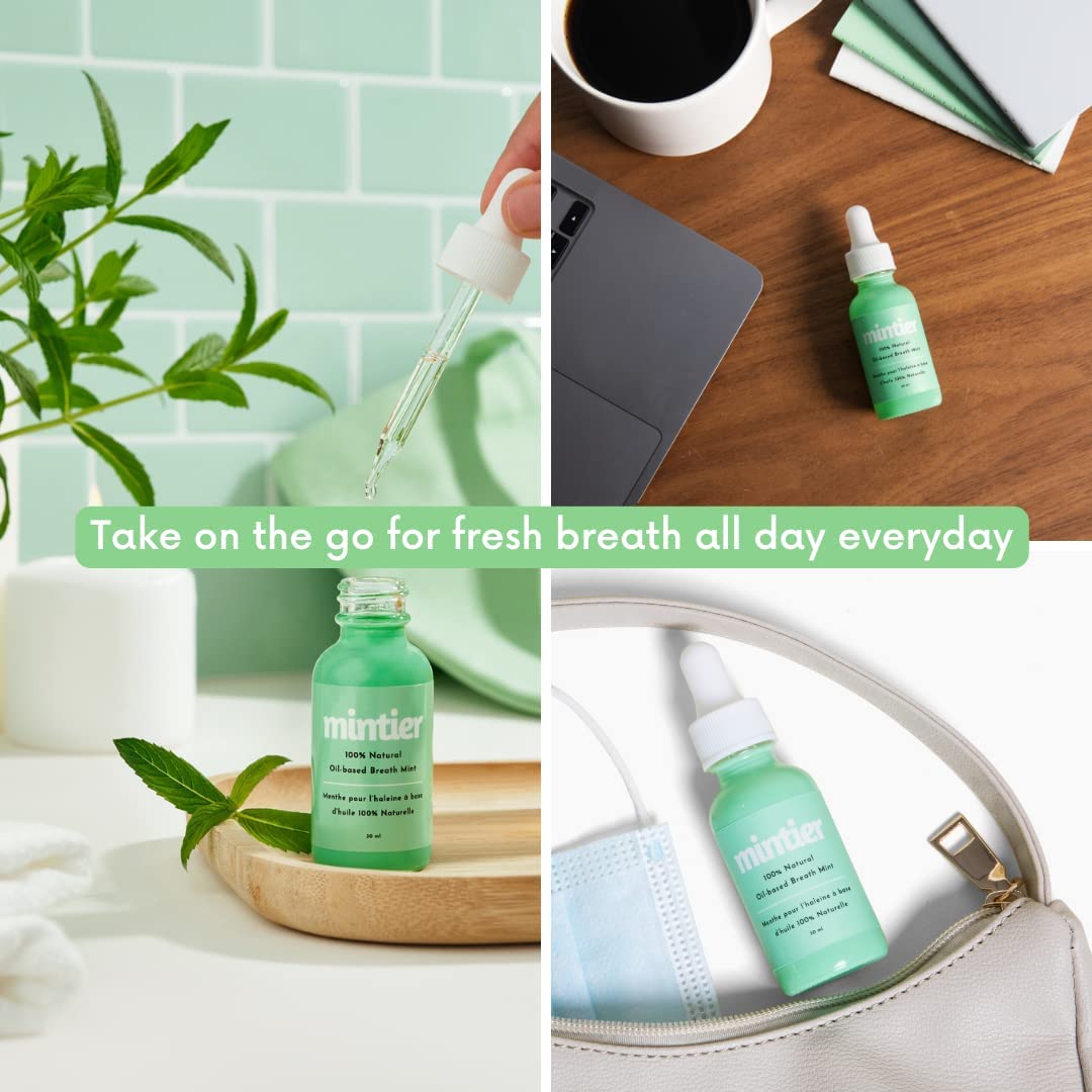 Mintier Breath Serum and Tongue Cleanser Combo