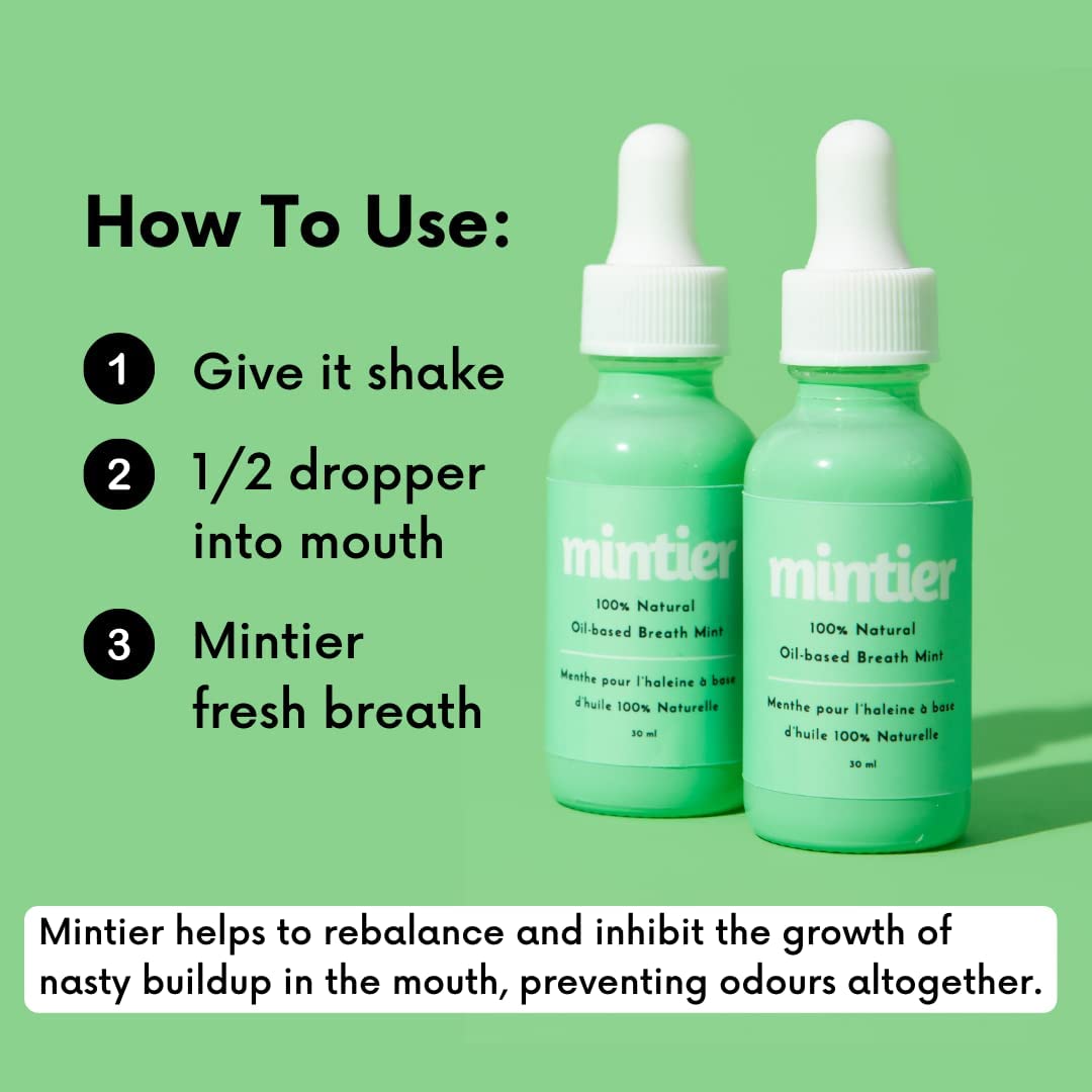 Mintier Breath Serum and Tongue Cleanser Combo