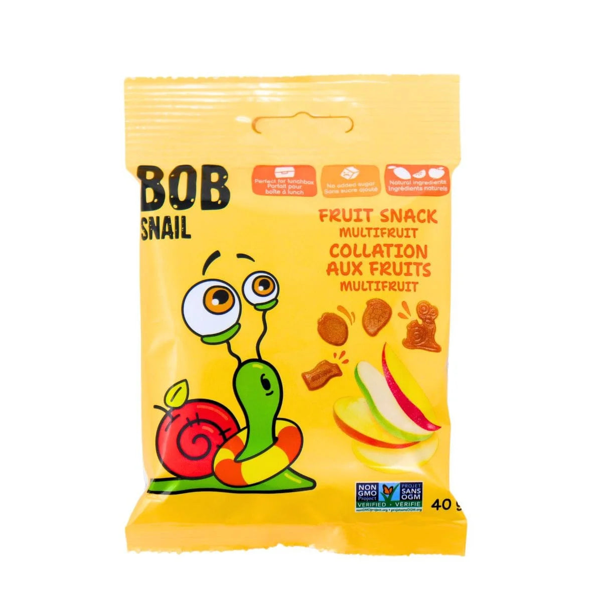 Bob Snail - Fruit Snacks Multifruit 40g