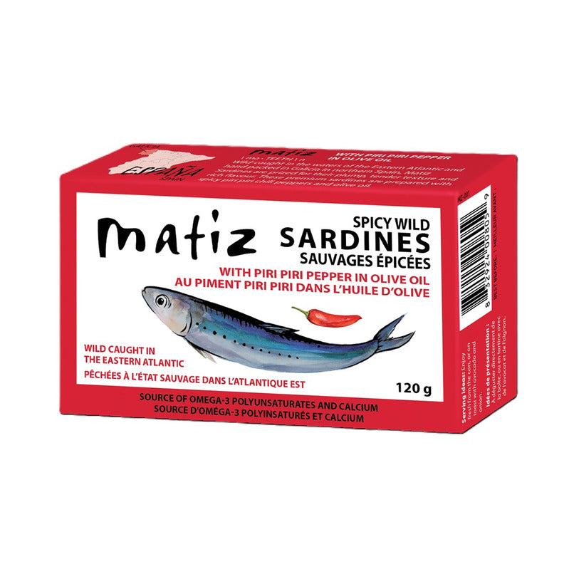 Matiz Sardines with Pepper in Olive Oil 120g