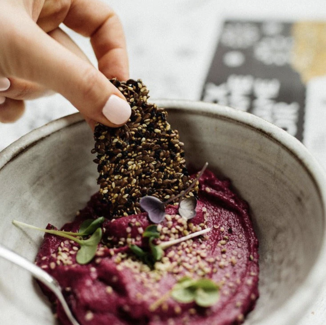 Eve’s Cracker Black Sesame Crackers