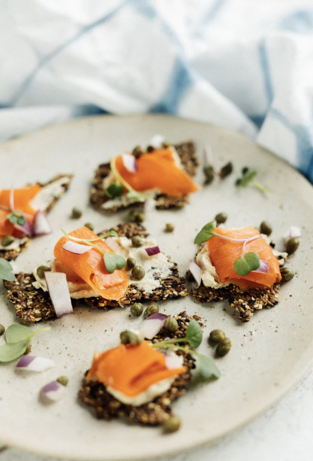 Eve’s Cracker Black Sesame Crackers