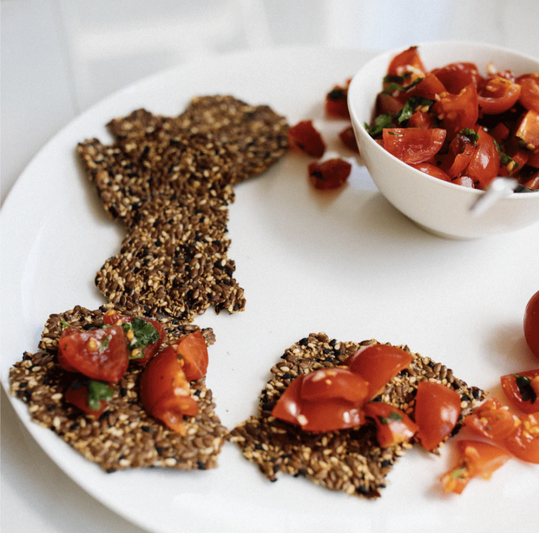 Eve’s Cracker Black Sesame Crackers