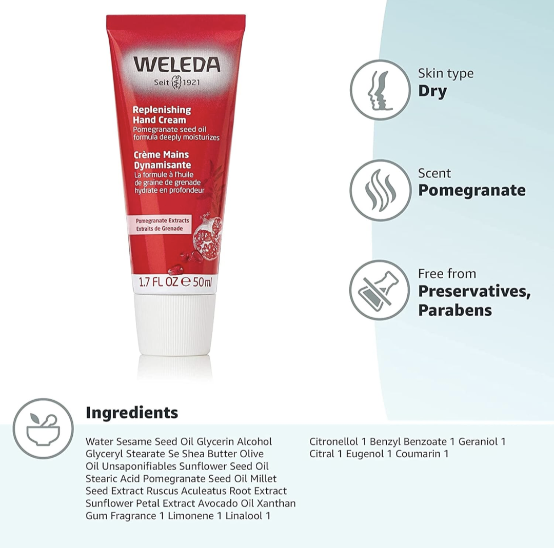 Weleda Replenishing Hand Cream 50 mL