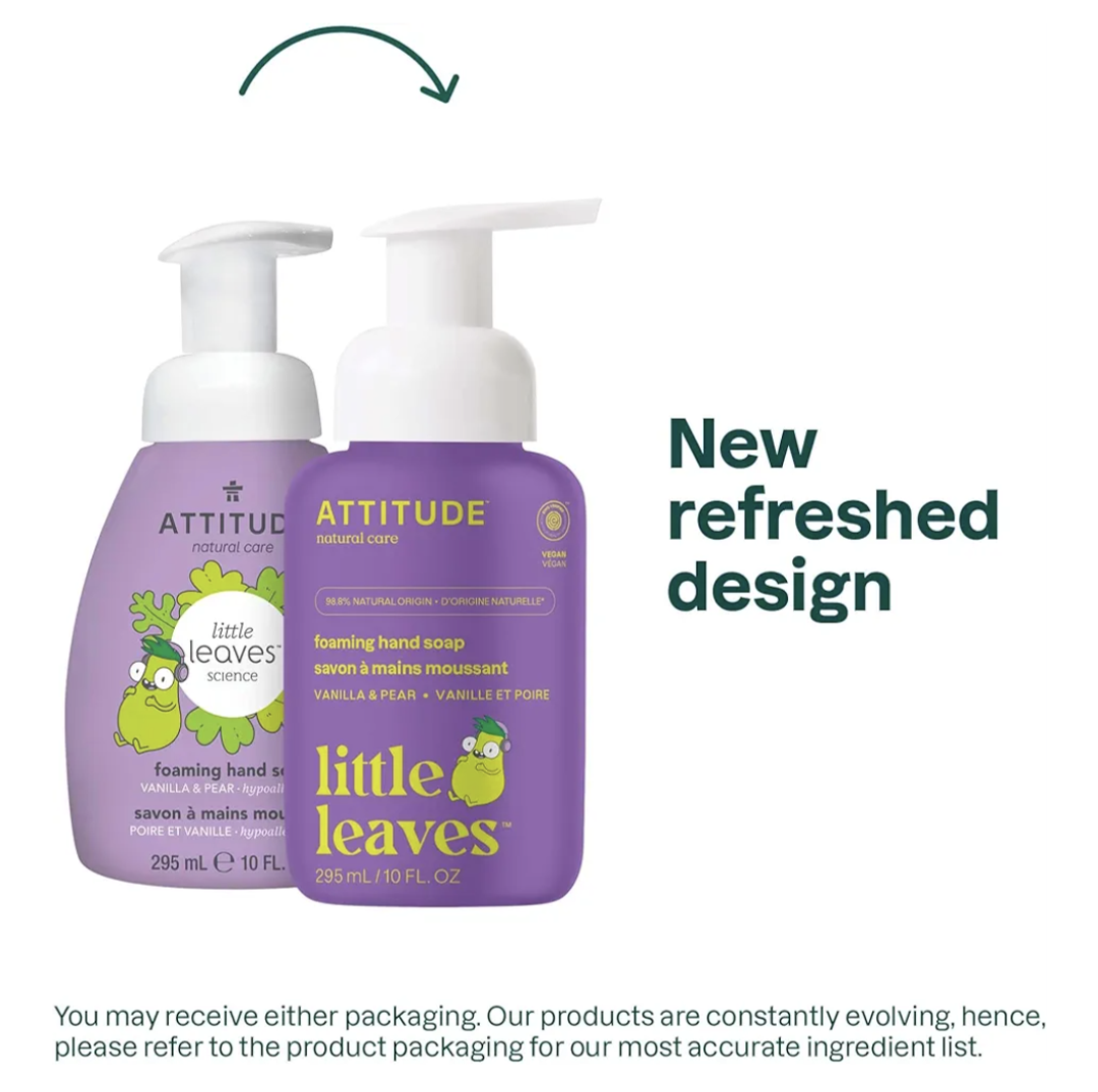 Attitude Foaming Hand Soap Vanilla & Pear