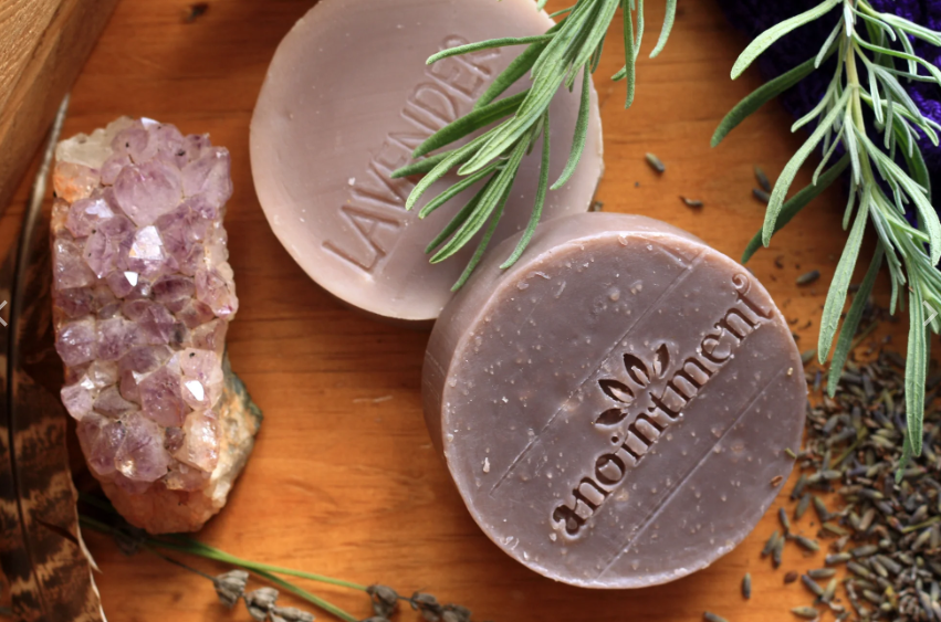 Anointment Lavender Bath Soak & Soap Set