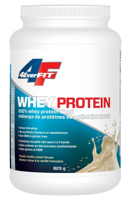4EverFit Whey Protein 100% Natural - Vanilla Shake 825g