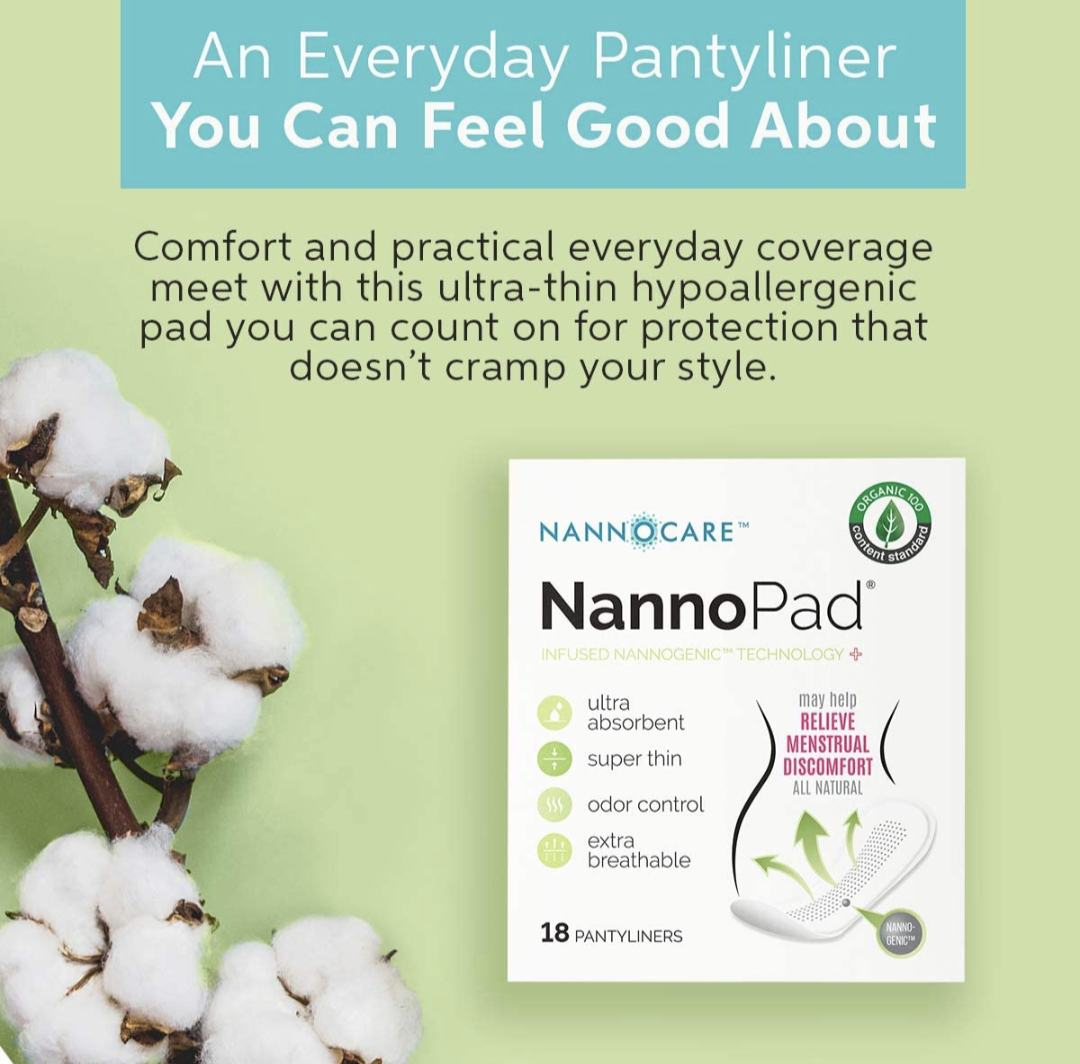 NannoPad Natural organic liners