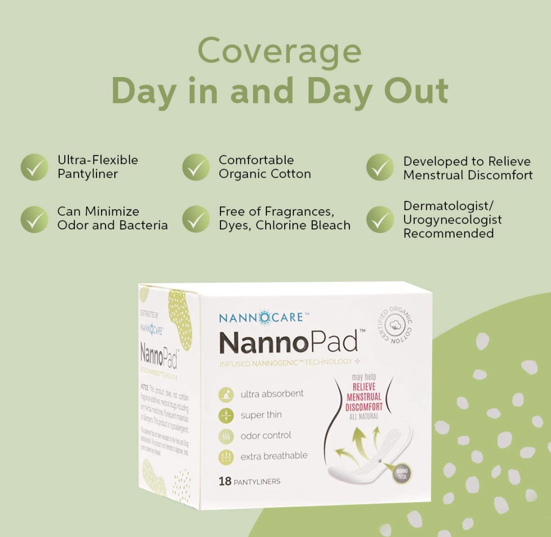 NannoPad Natural organic liners
