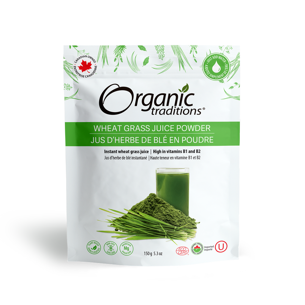 Organic Traditions Organic Wheat Grass Juice Powder 150g