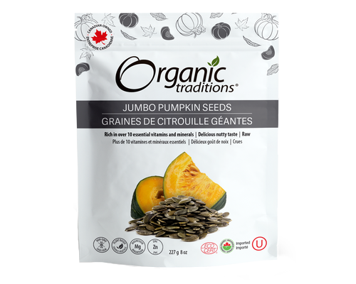 Organic Traditions Jumbo Pumpkin Seeds 227g