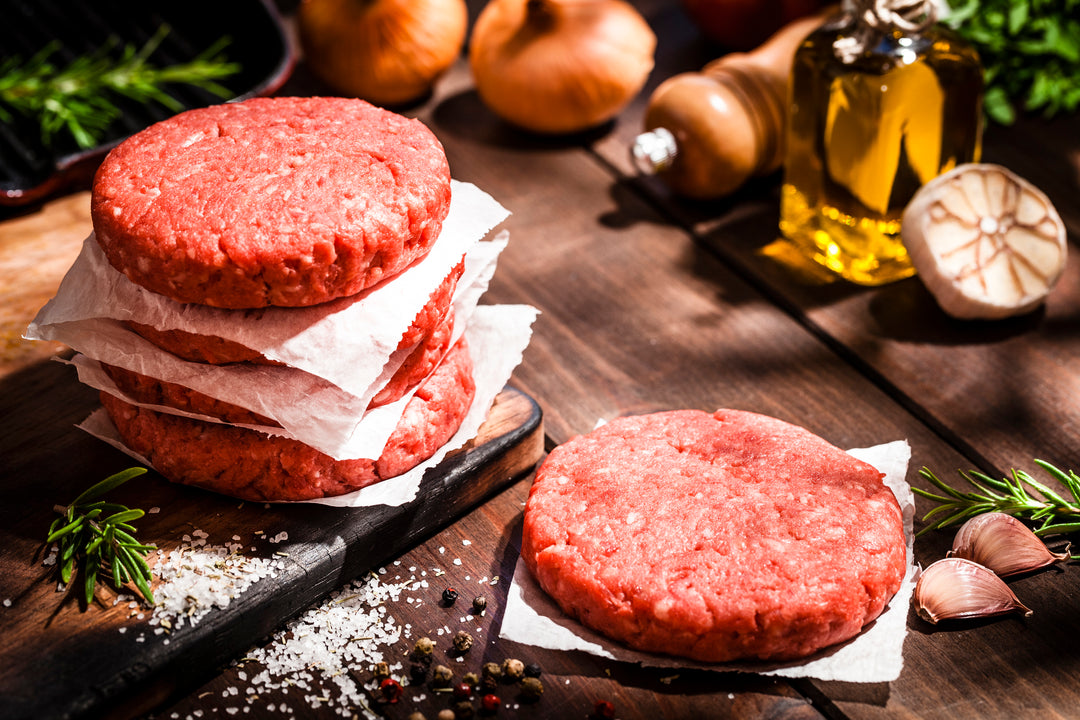 VG Meat - Woodhouse Beef Patties - 8oz - 2 Pack