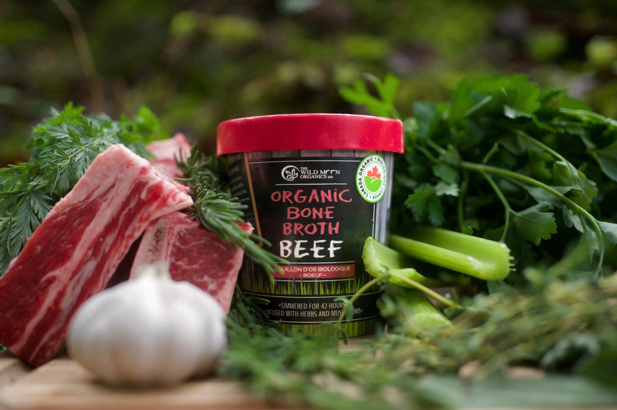 Wild Moon Organics Organic Beef Bone Broth 450ml