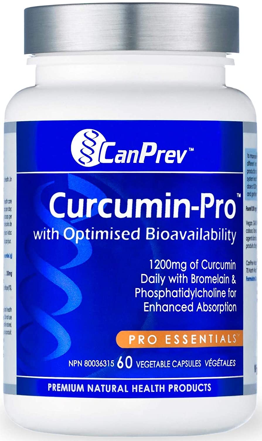 ✅ CanPrev Curcumin-Pro 60 Veggie Caps