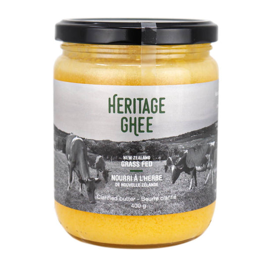 New Zealand Heritage Grass-fed Ghee Butter 400g