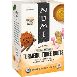 Numi Organic Turmeric Three Roots