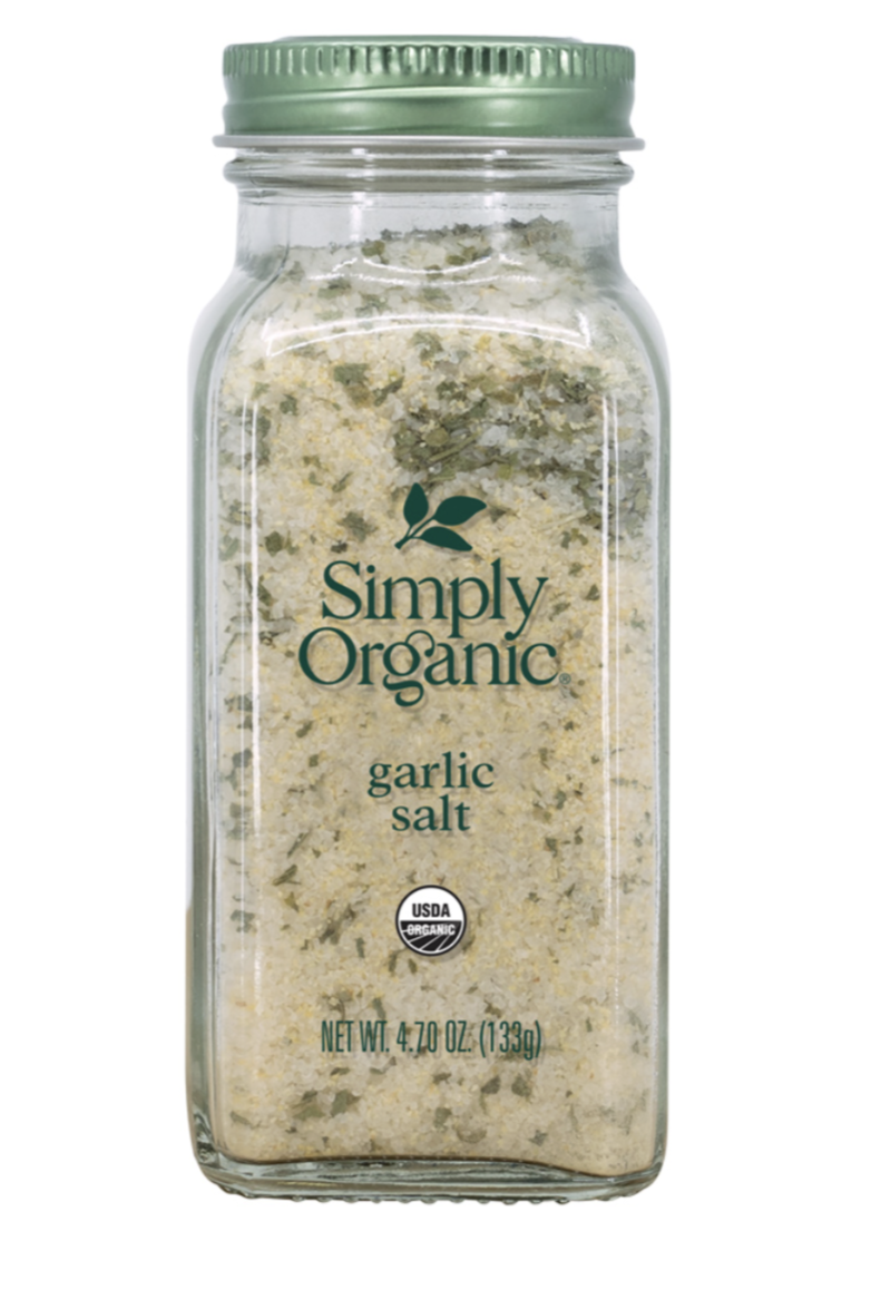 Simply Organic Garlic Salt 133g